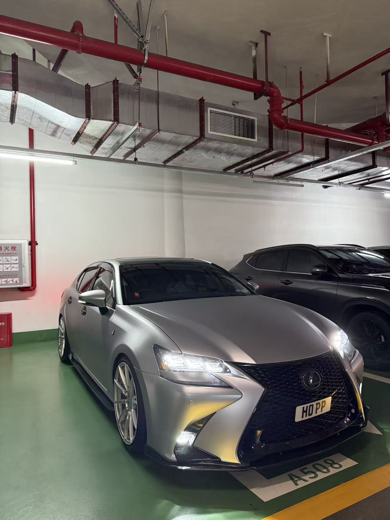 GSF Facelifted Front Bumper for 2006-2012 Lexus GS