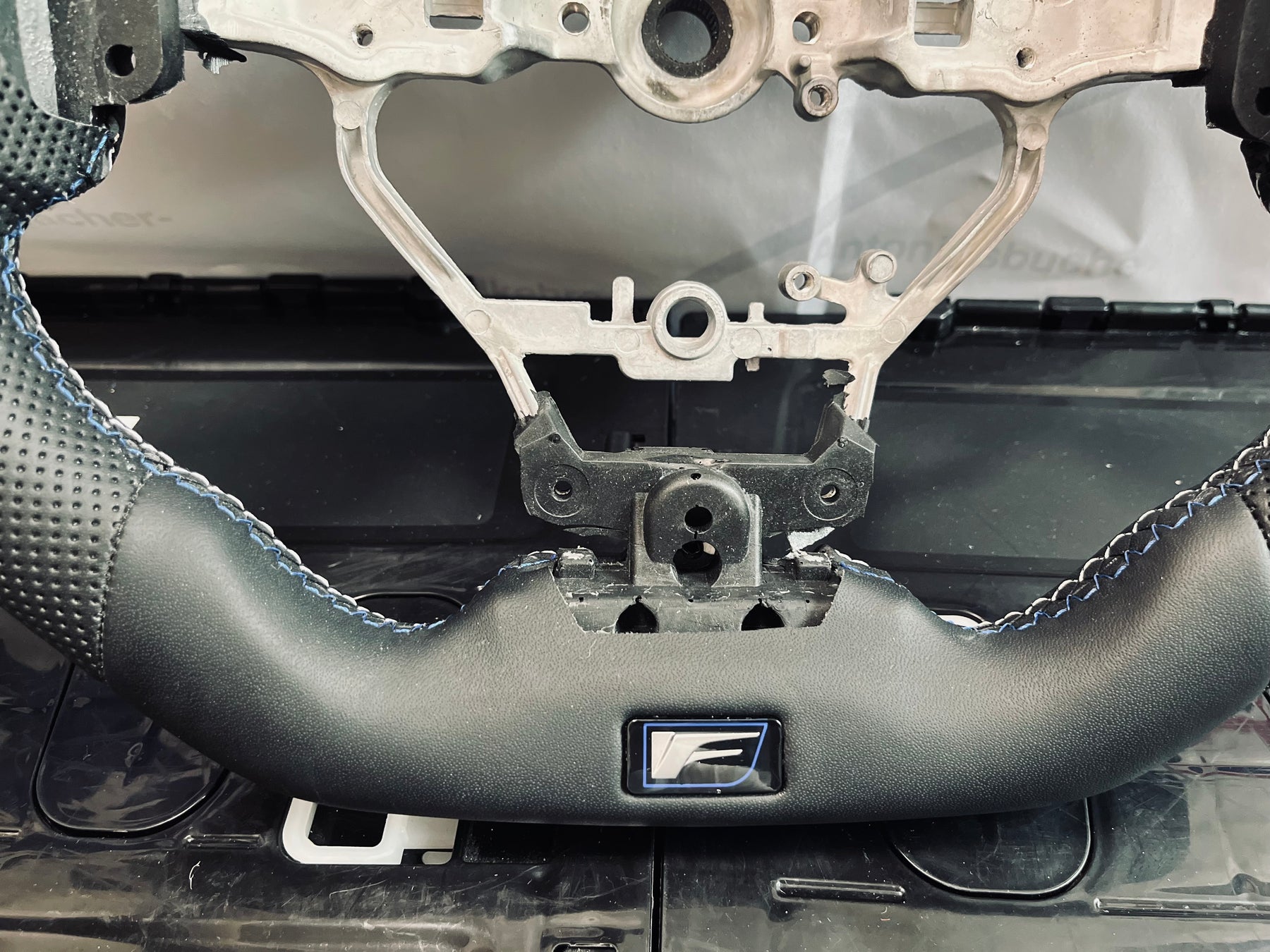 XT-D1 All-Leather Steering Wheel for Lexus IS/RC/CT/NX