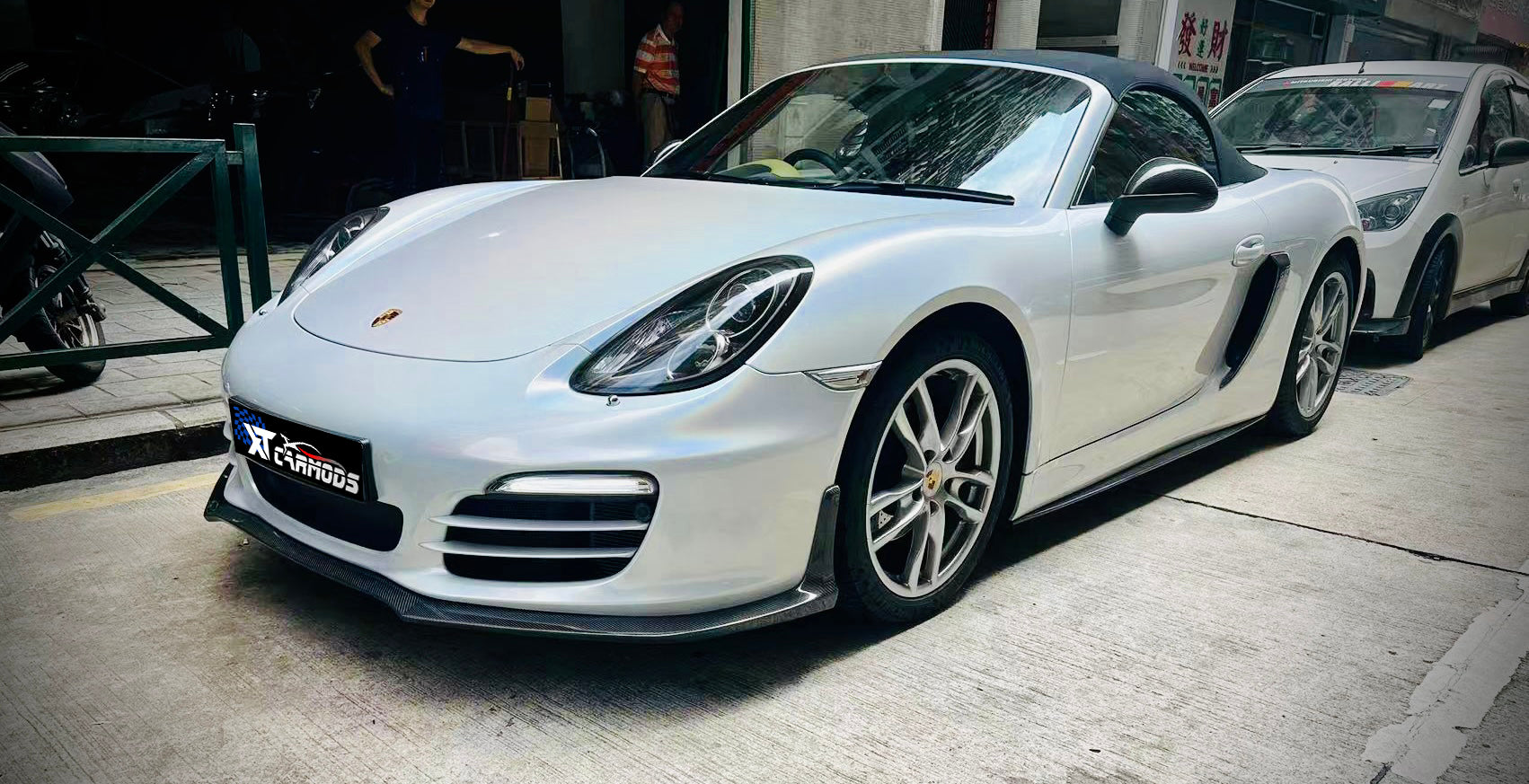 Techart Side Skirt for Porsche 981 Cayman