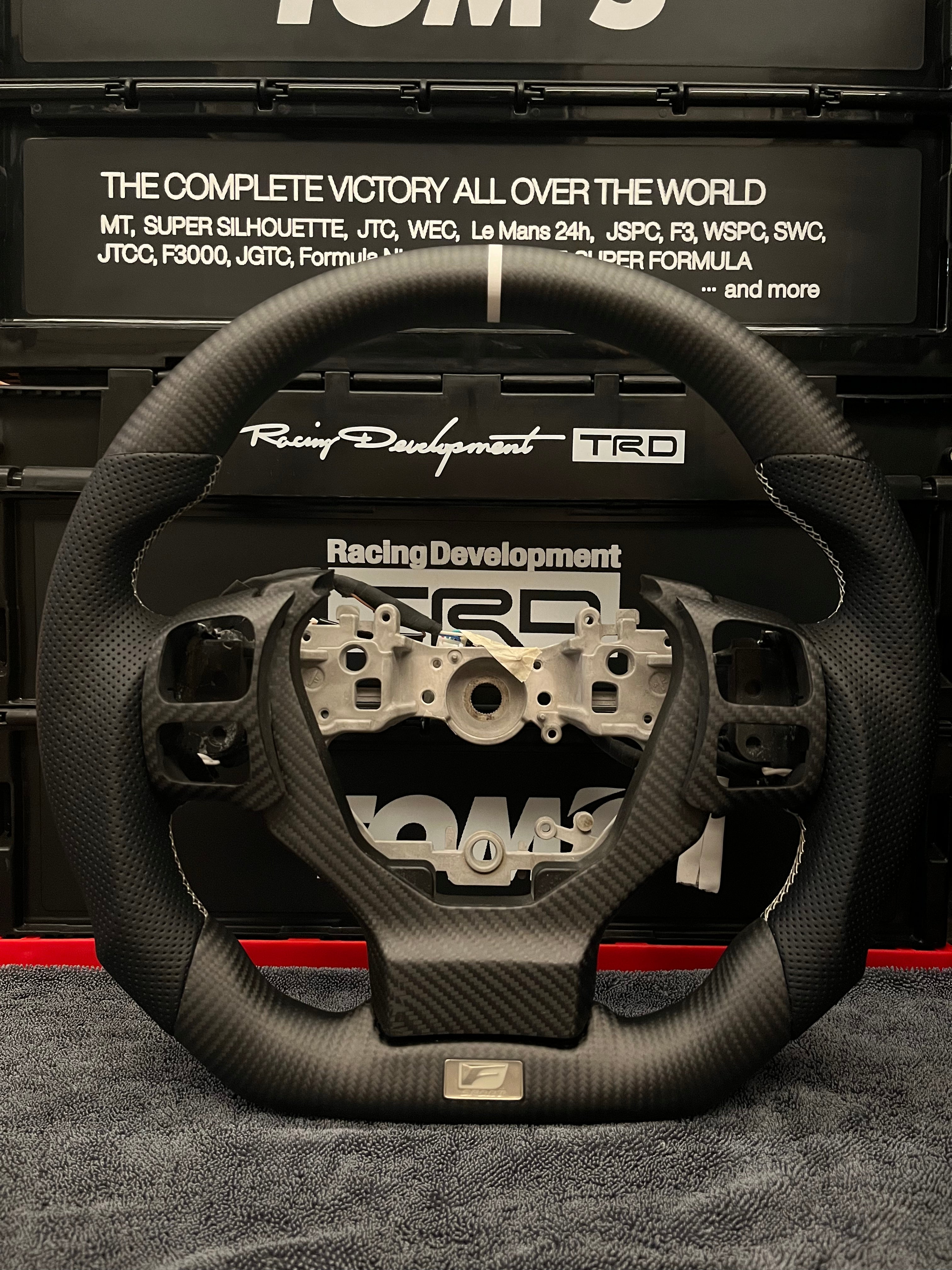 XT-D1 All-Leather Steering Wheel for Lexus IS/RC/CT/NX