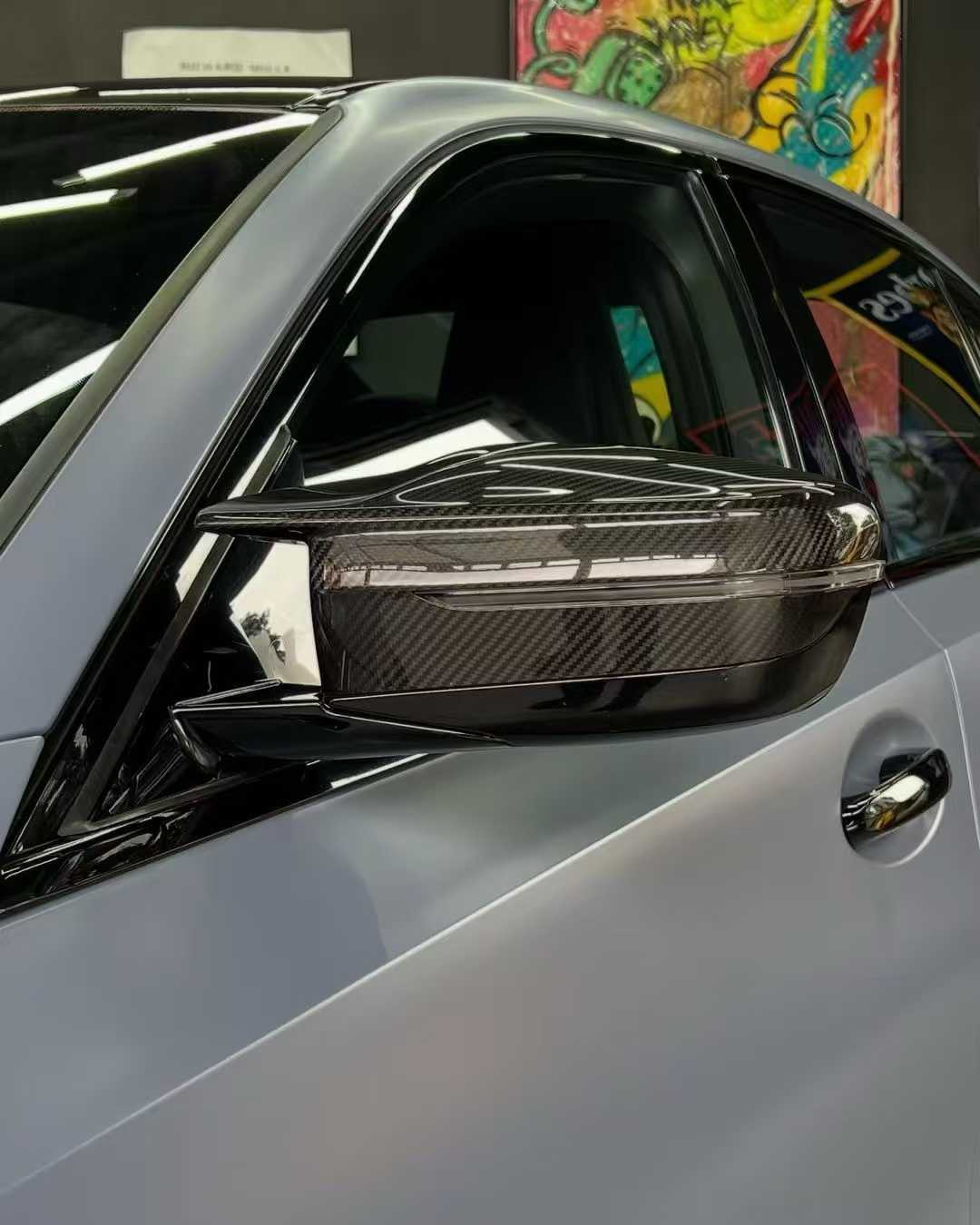 Carbon-fiber Mirror cap for M2 G87