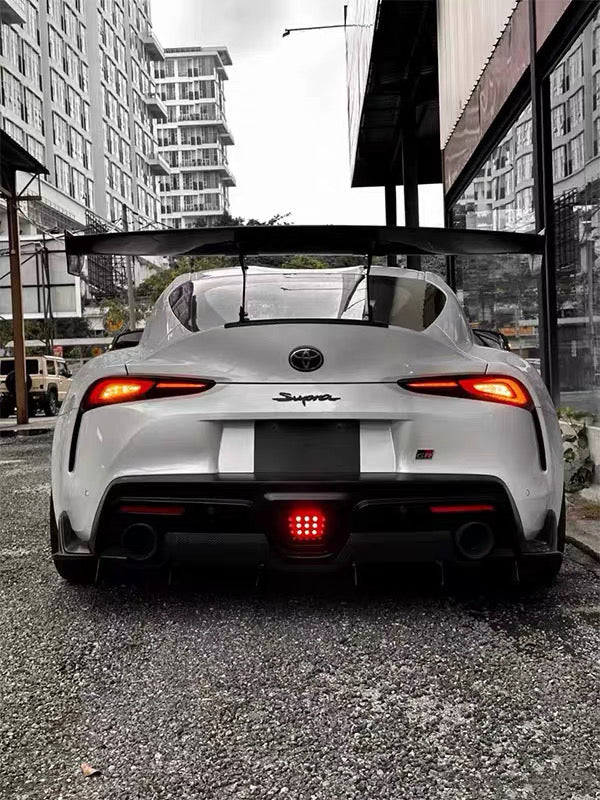 Varis-style rear wing for Supra A90/A91