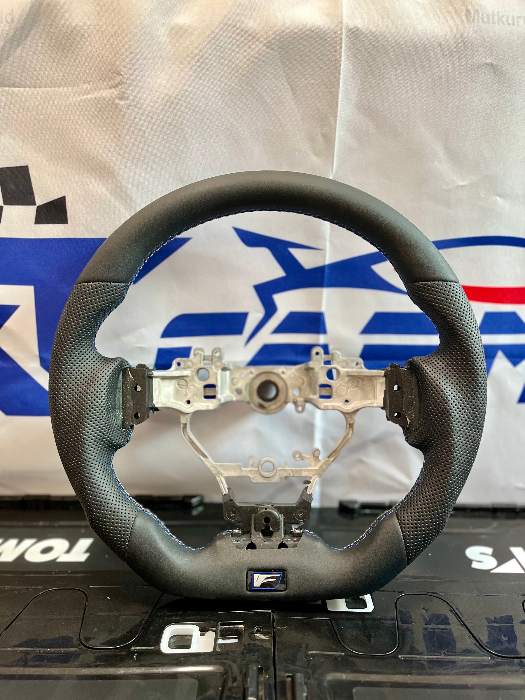 XT-D1 All-Leather Steering Wheel for Lexus IS/RC/CT/NX