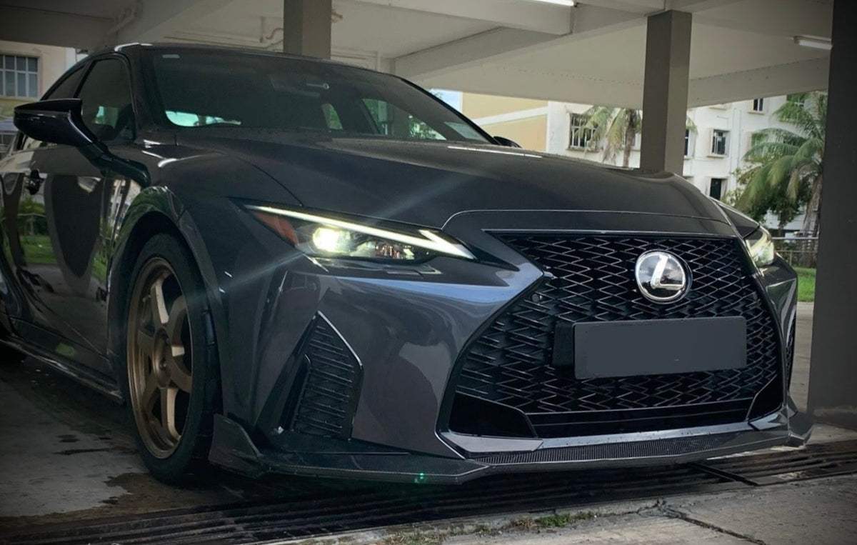 Tom's-style Front Splitter for Lexus IS350/IS300(2021~2025)