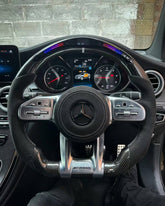 XT-O AMG Race-light Carbon Fiber Steering Wheel