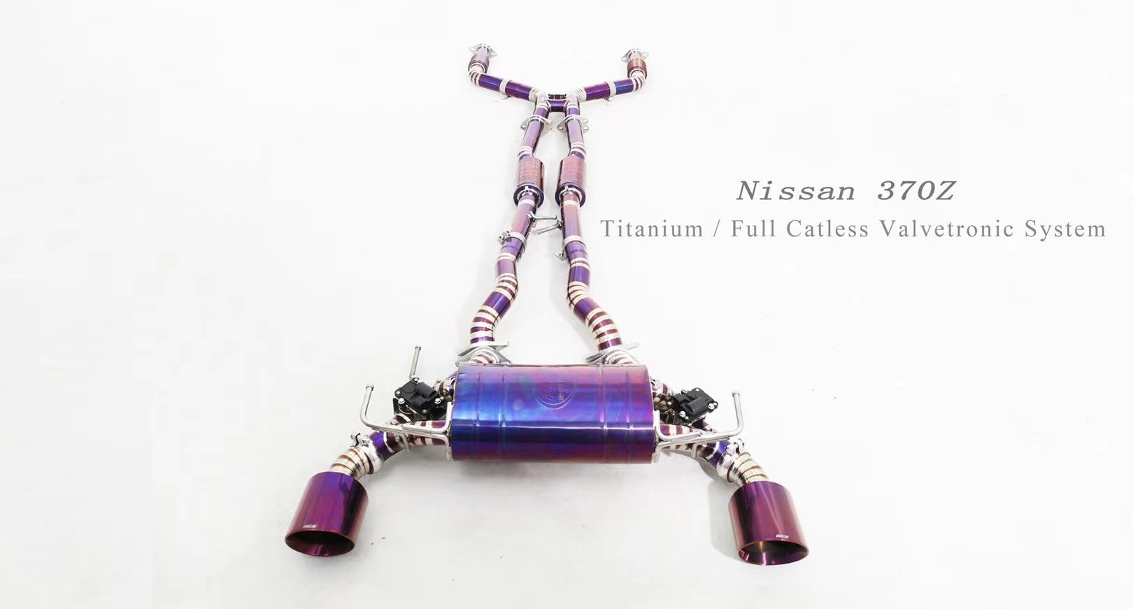 Valvetronic exhaust system for Nissan 370Z