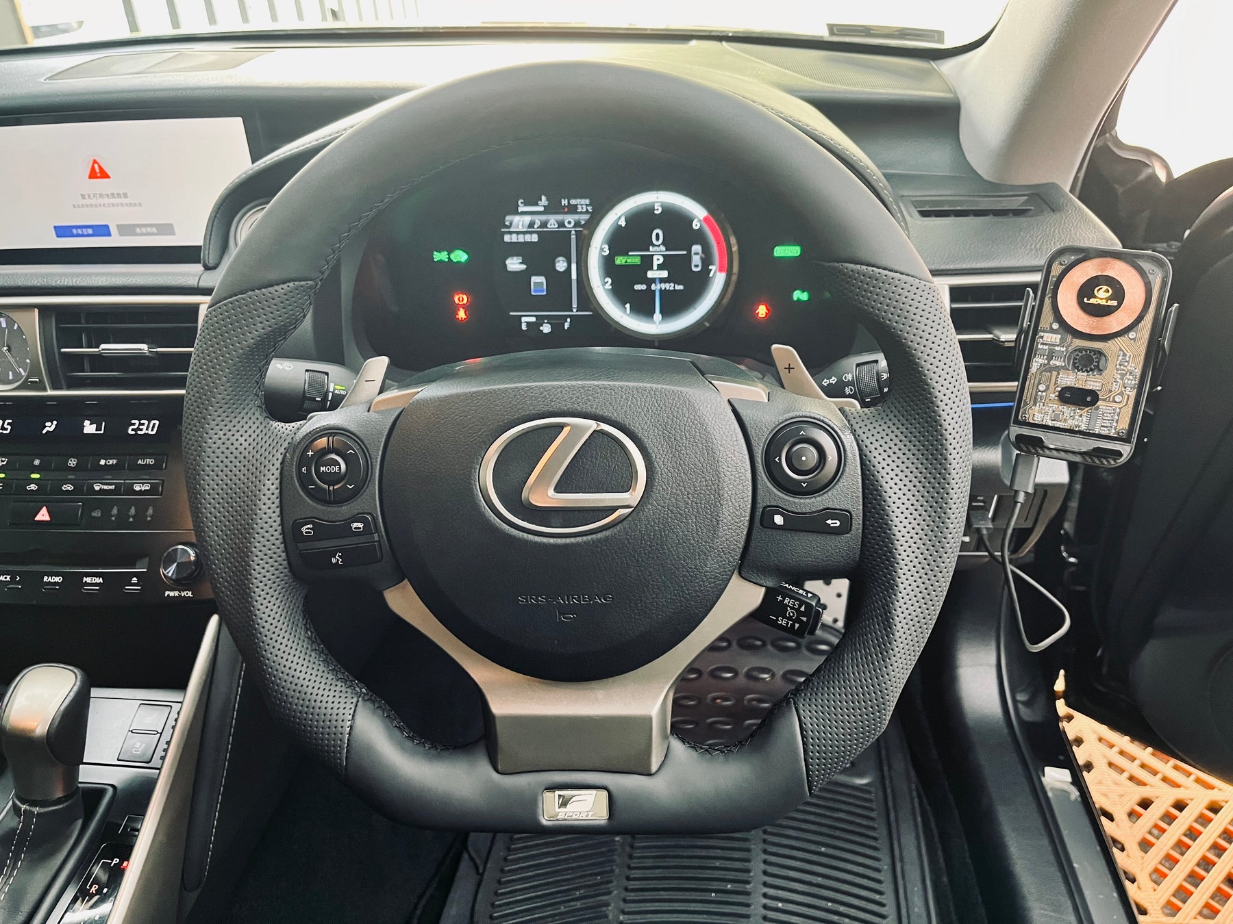 Second-hand upgrade F-Sport Meter for Lexus IS