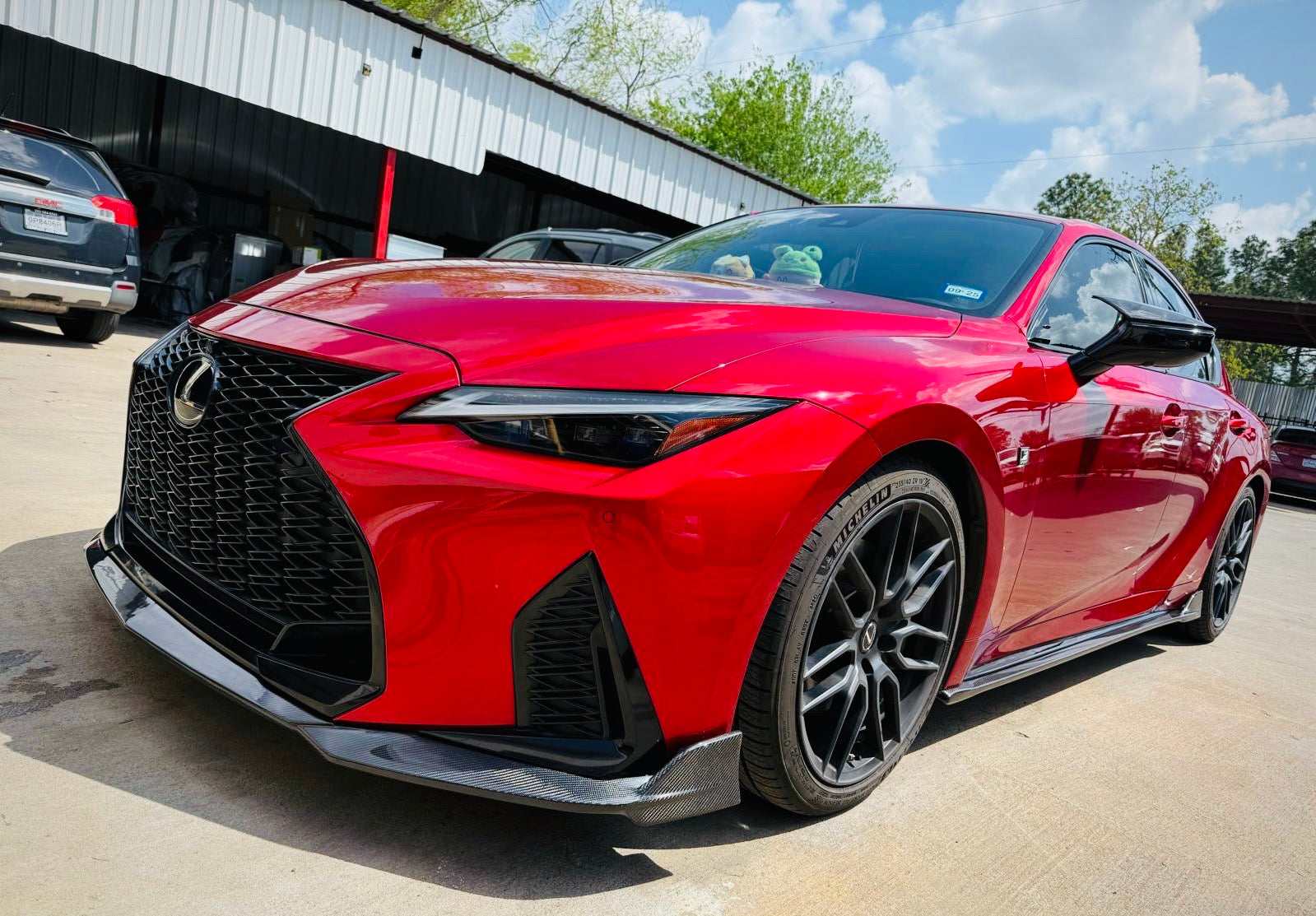 Tom's-style Front Splitter for Lexus IS350/IS300(2021~2025)