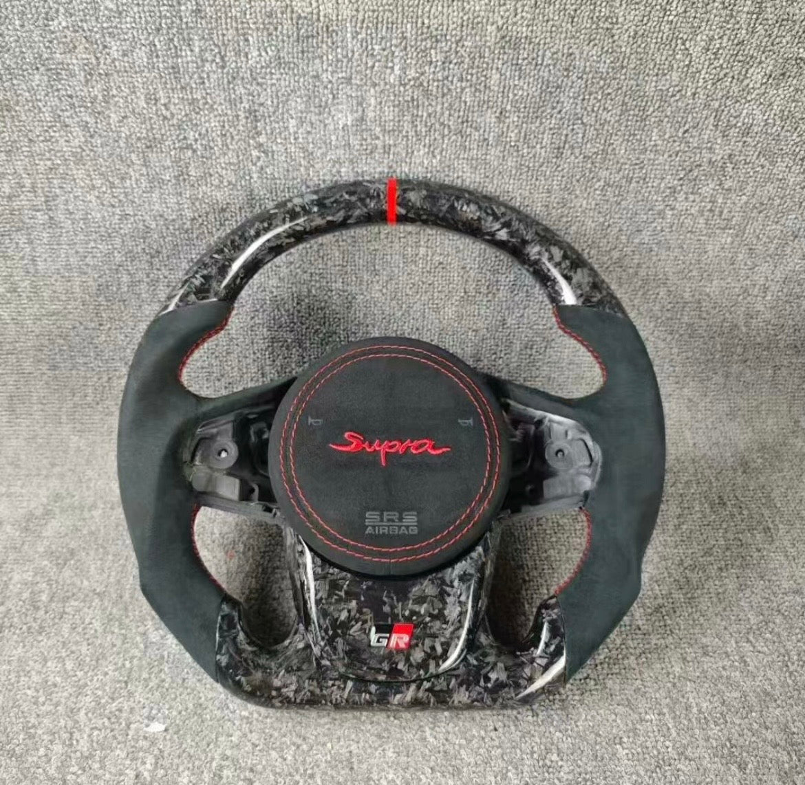 XT-O Forged Carbon Fiber Steering Wheel for Supra A90/91