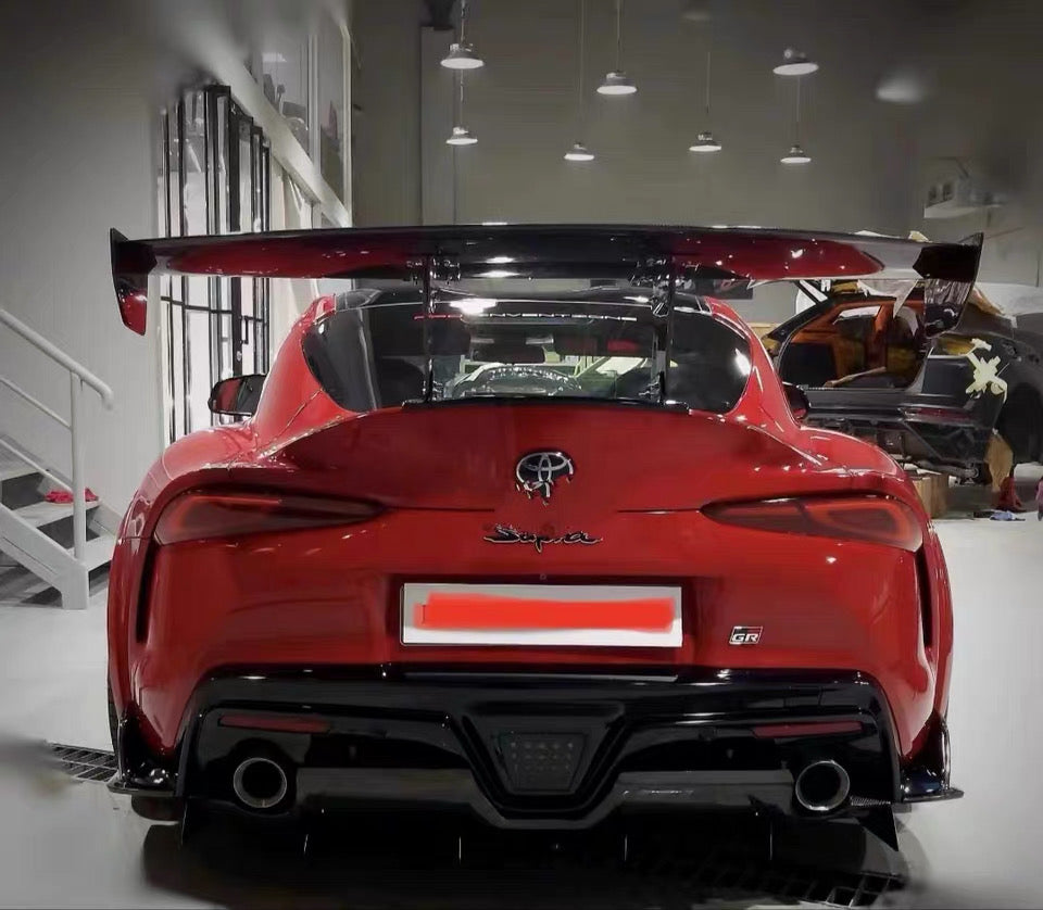 Varis-style rear wing for Supra A90/A91