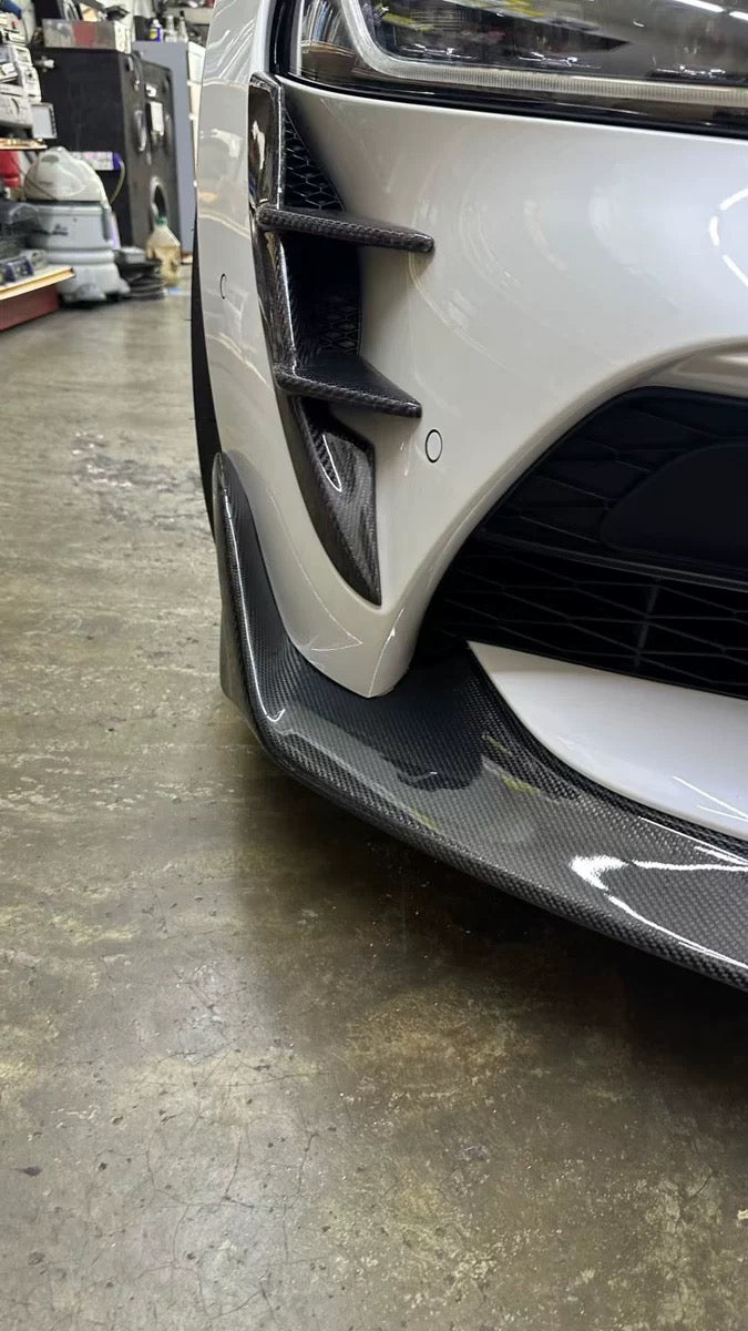 Adro-style front splitter for Supra A90/A91