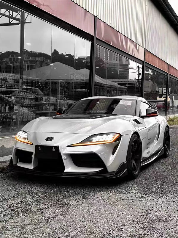 Varis-style front splitter for Supra A90/A91
