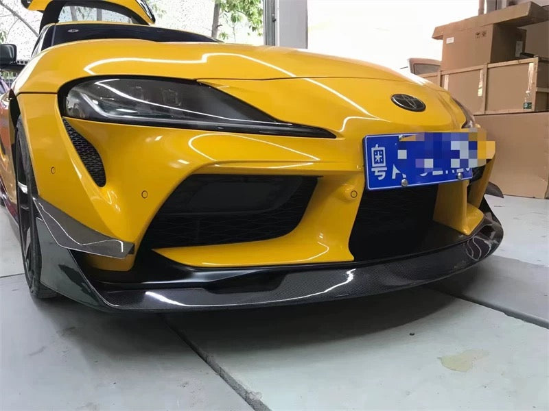Amigan-style front splitter for Supra A90/A91