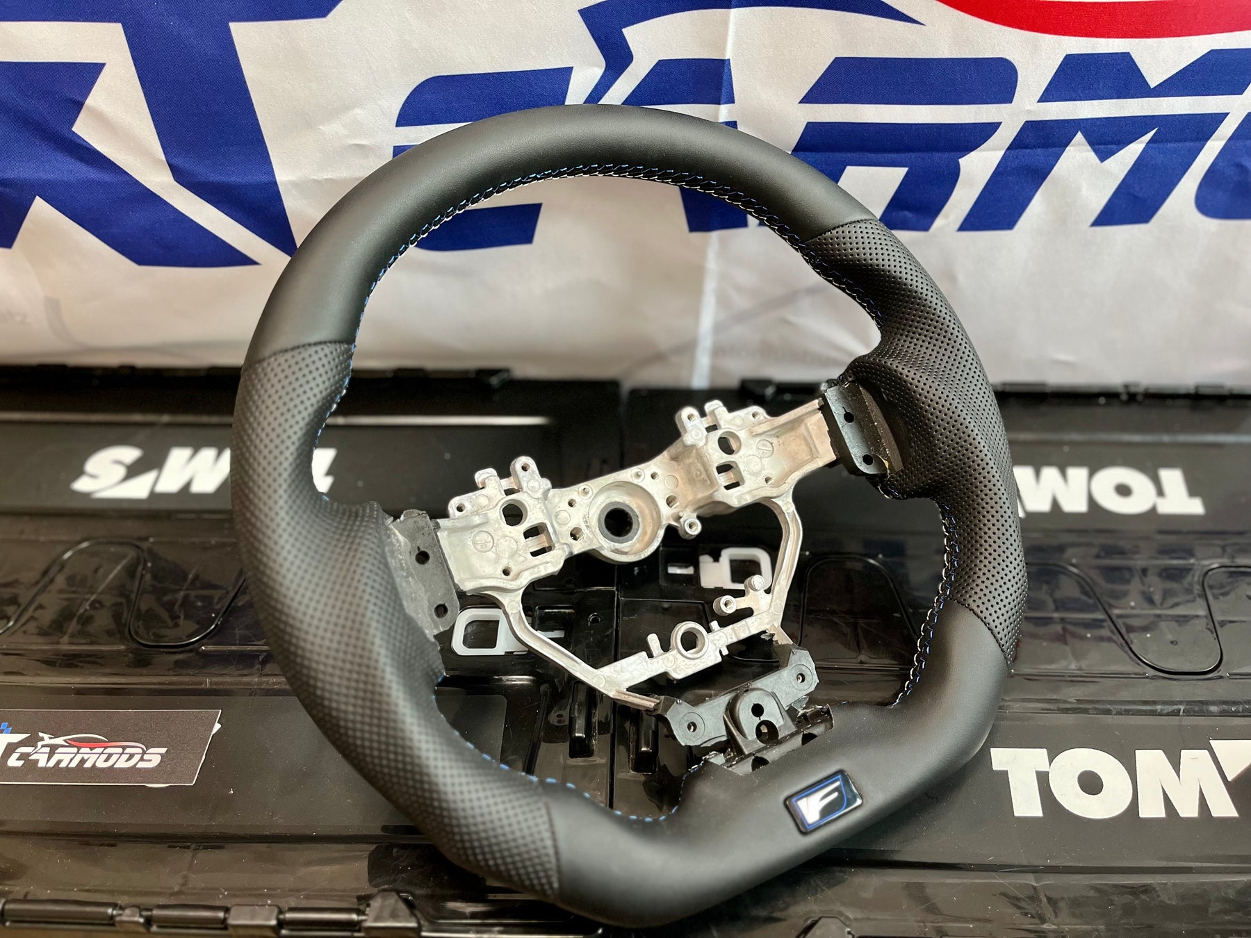 XT-D1 All-Leather Steering Wheel for Lexus IS/RC/CT/NX