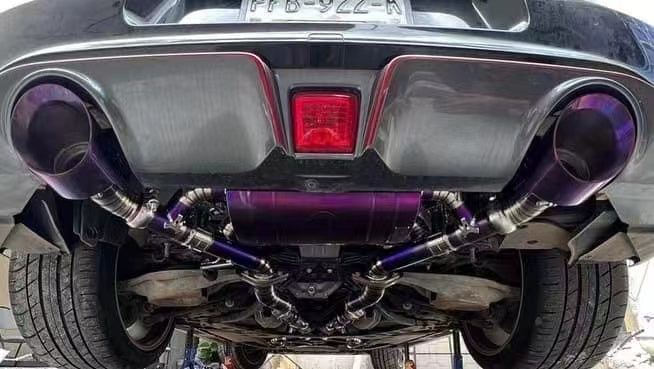 Valvetronic exhaust system for Nissan 370Z