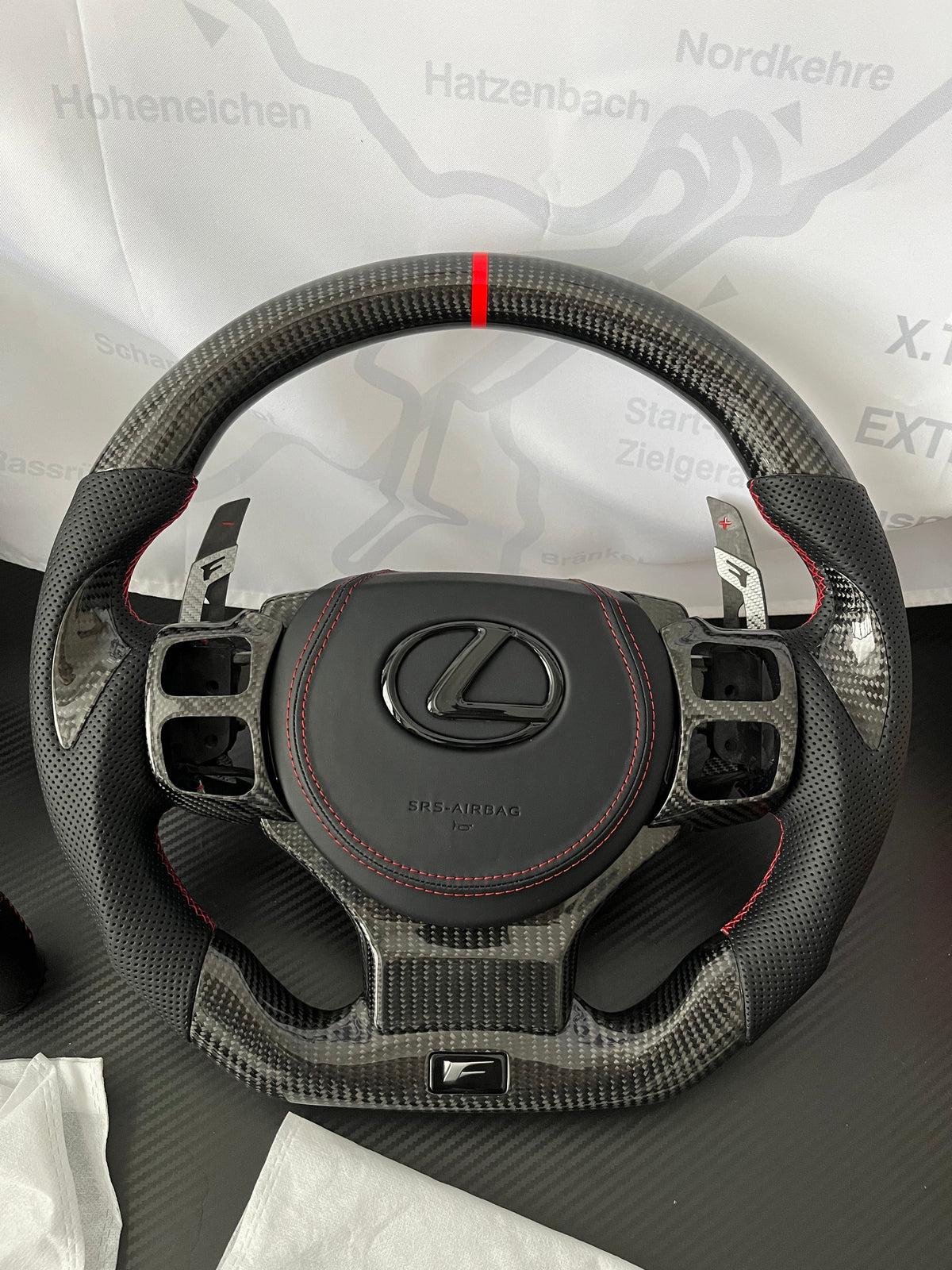 XT-C1 Carbon Fiber Steering Wheel for Lexus Lexus IS/RC/CT/NX
