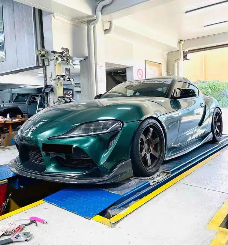 Varis-style front splitter for Supra A90/A91