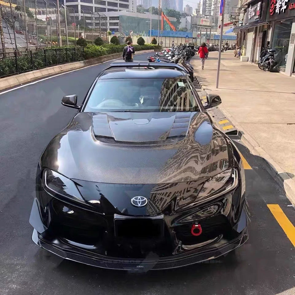 Varis-style front splitter for Supra A90/A91