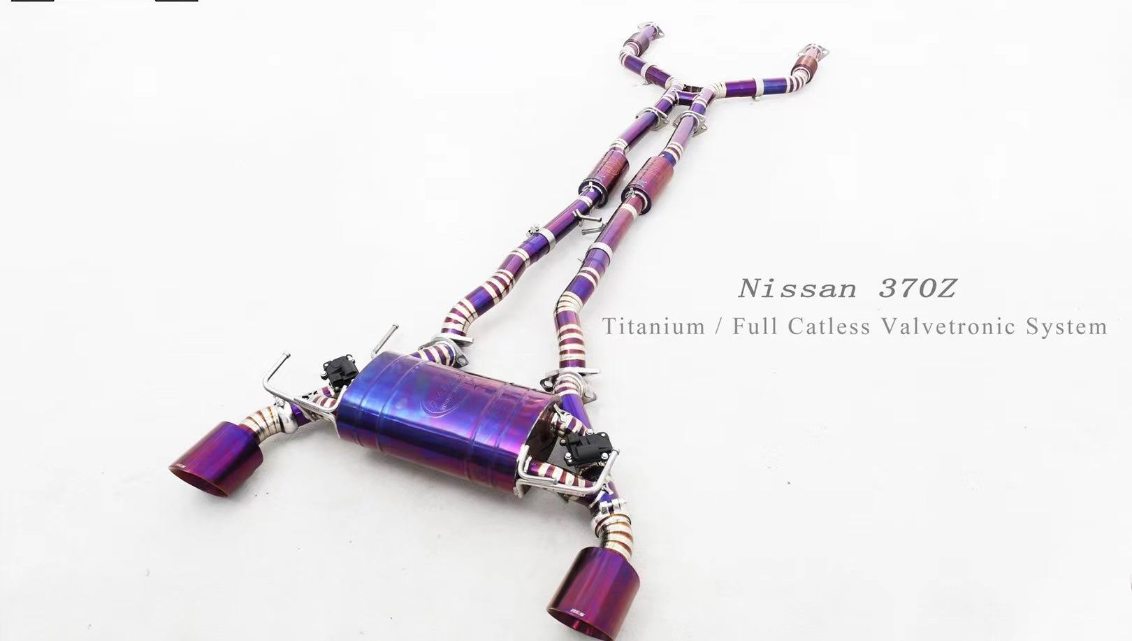Valvetronic exhaust system for Nissan 370Z