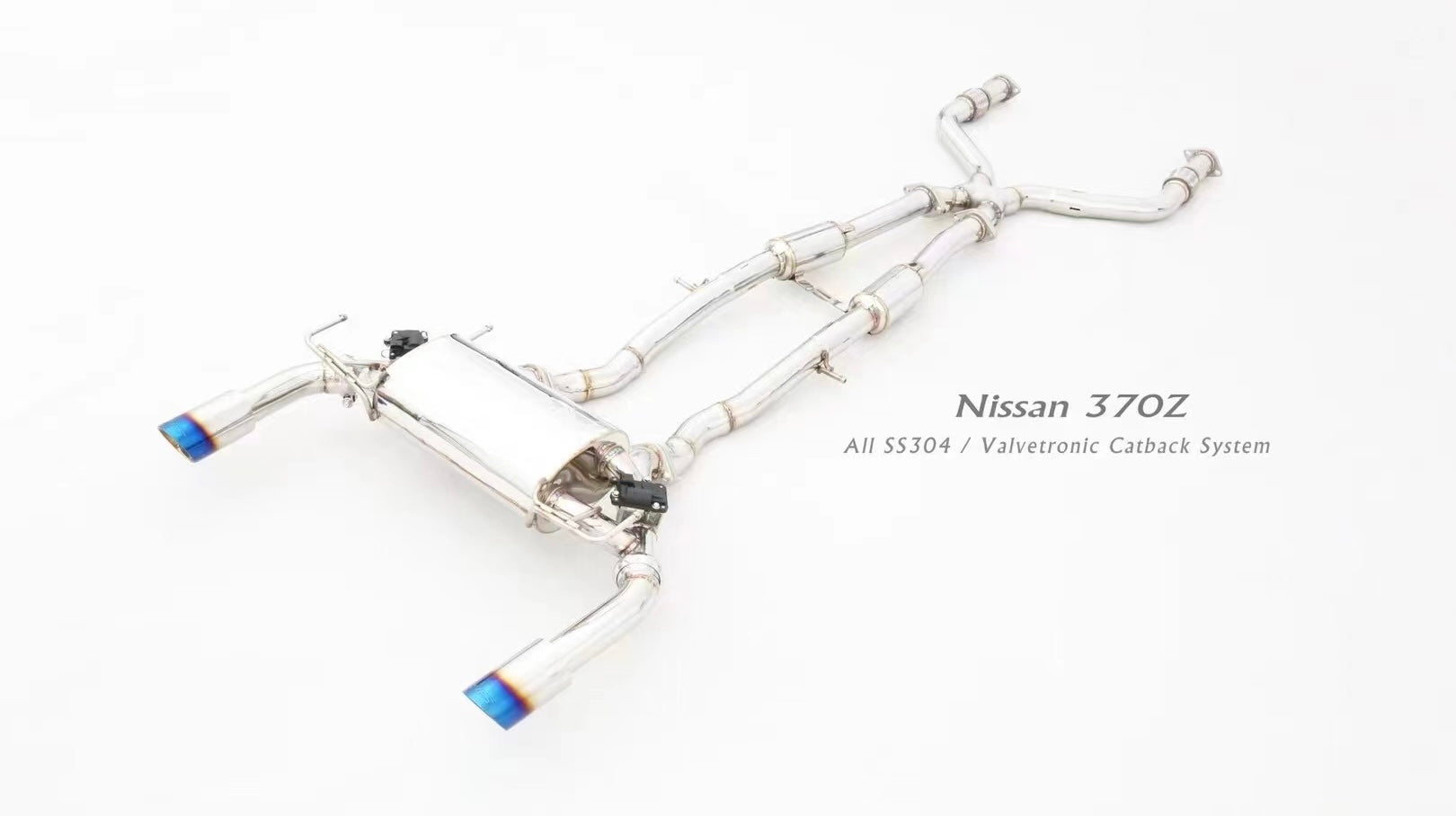 Valvetronic exhaust system for Nissan 370Z