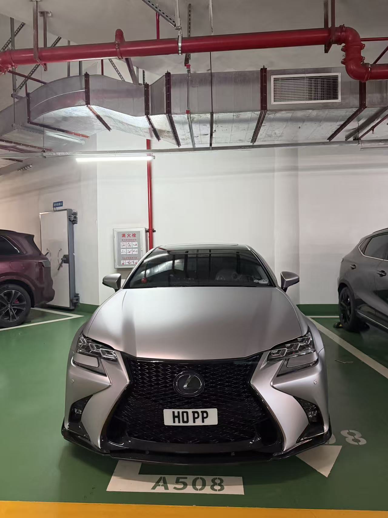 GSF Facelifted Front Bumper for 2006-2012 Lexus GS