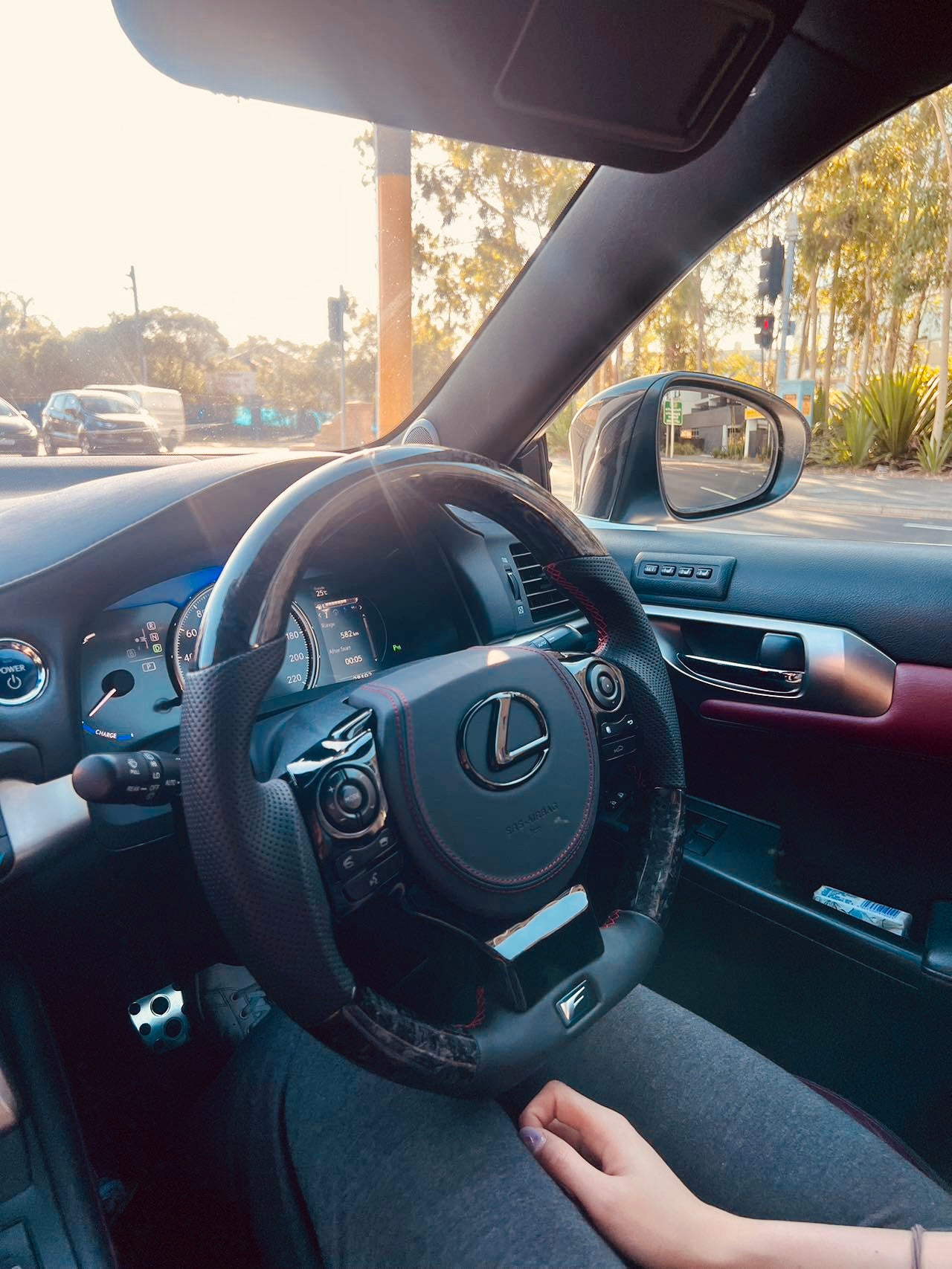 XT-R Forged Carbon Fiber Steering Wheel for Lexus IS/RC/CT/NX