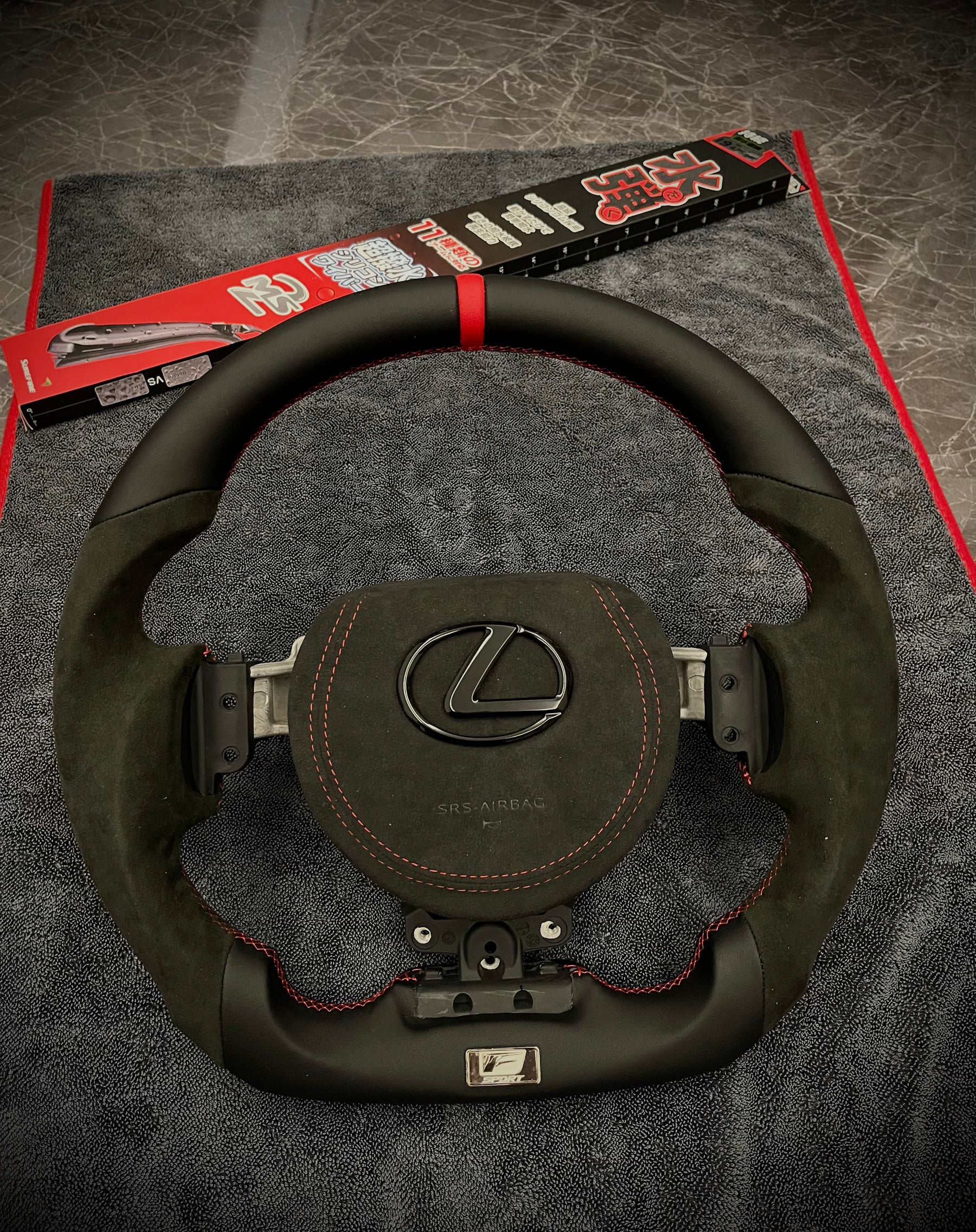 XT-M Leather Steering Wheel for Lexus IS/RC/CT/NX