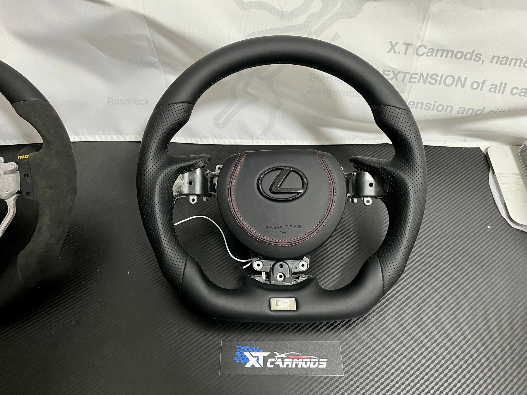 XT-D All-Leather Steering Wheel for Lexus GS/RX
