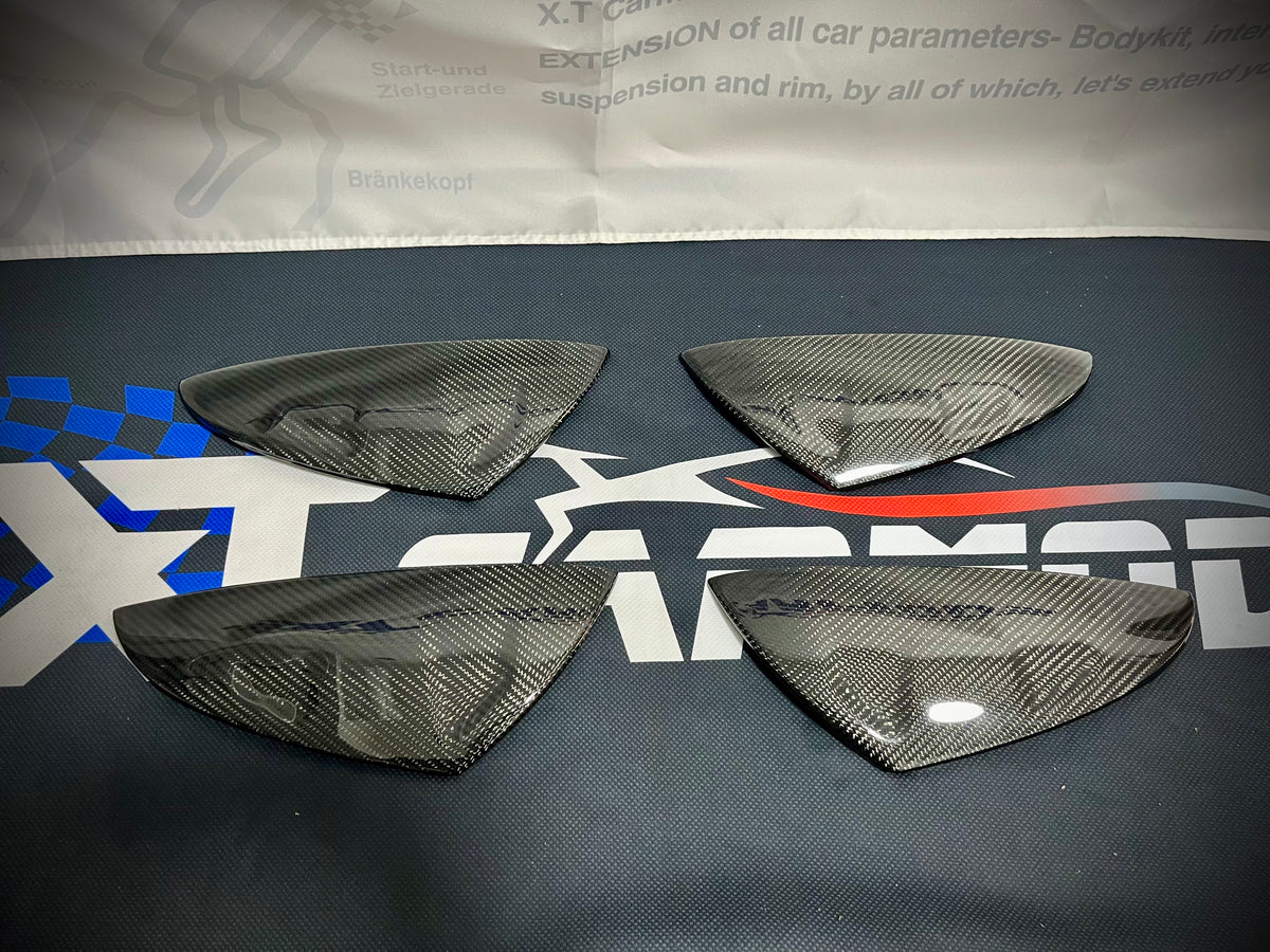 Carbon-Fiber Rear Mirror Cover for Lexus IS((2021~)