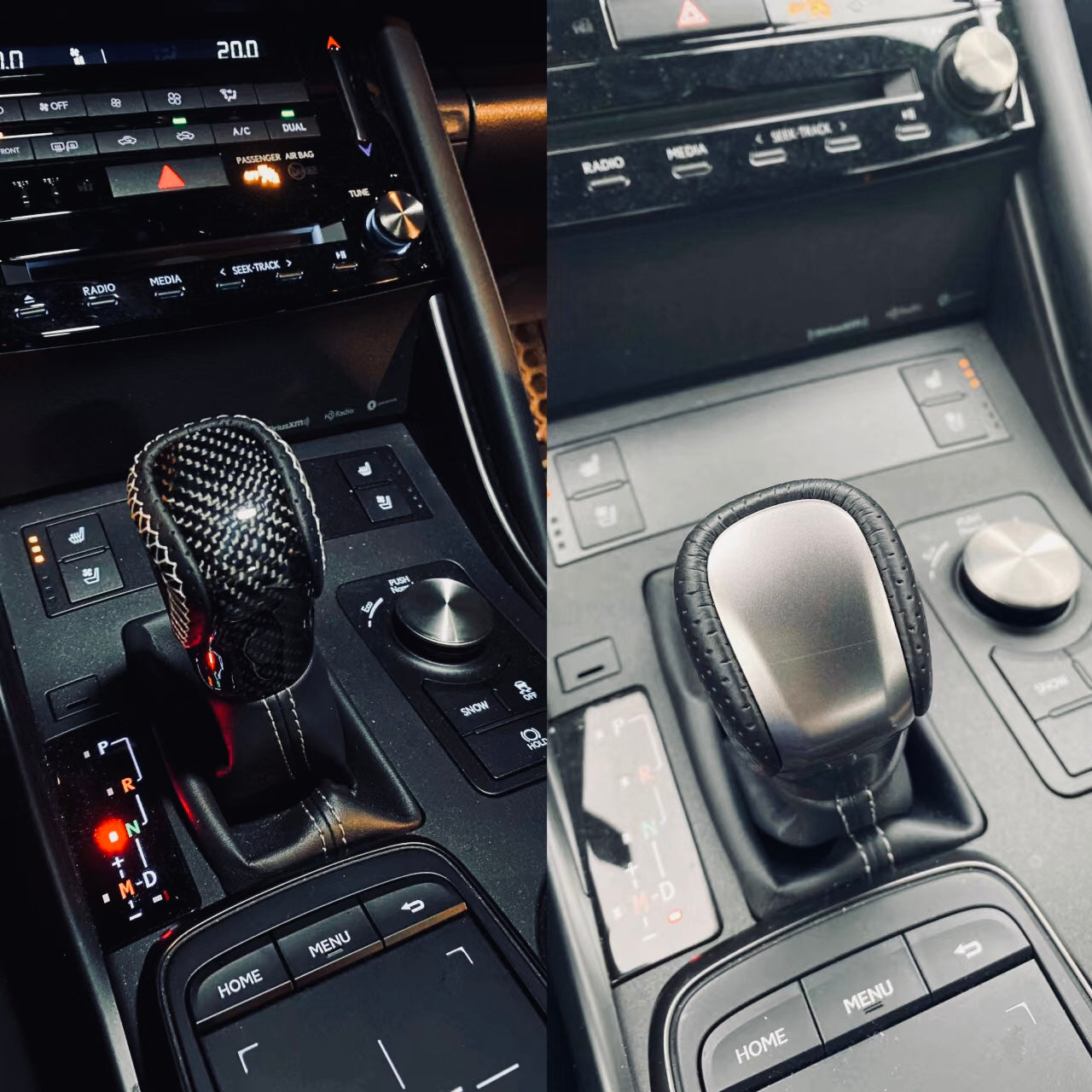 lexus is gear knob CF Shift Knob for Lexus IS(2013~2024)