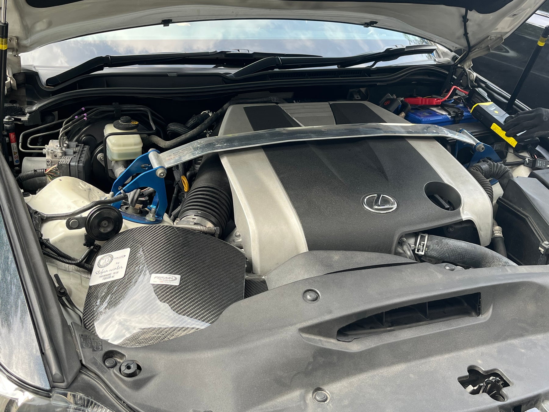 Carbon Fiber Cold Air System for Lexus IS(2013-2015)