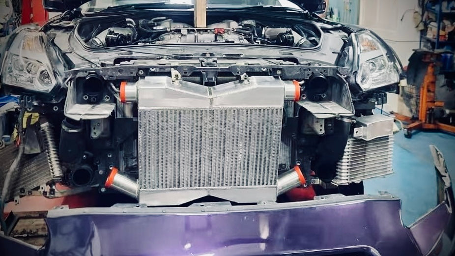 Radiator for GTR R35