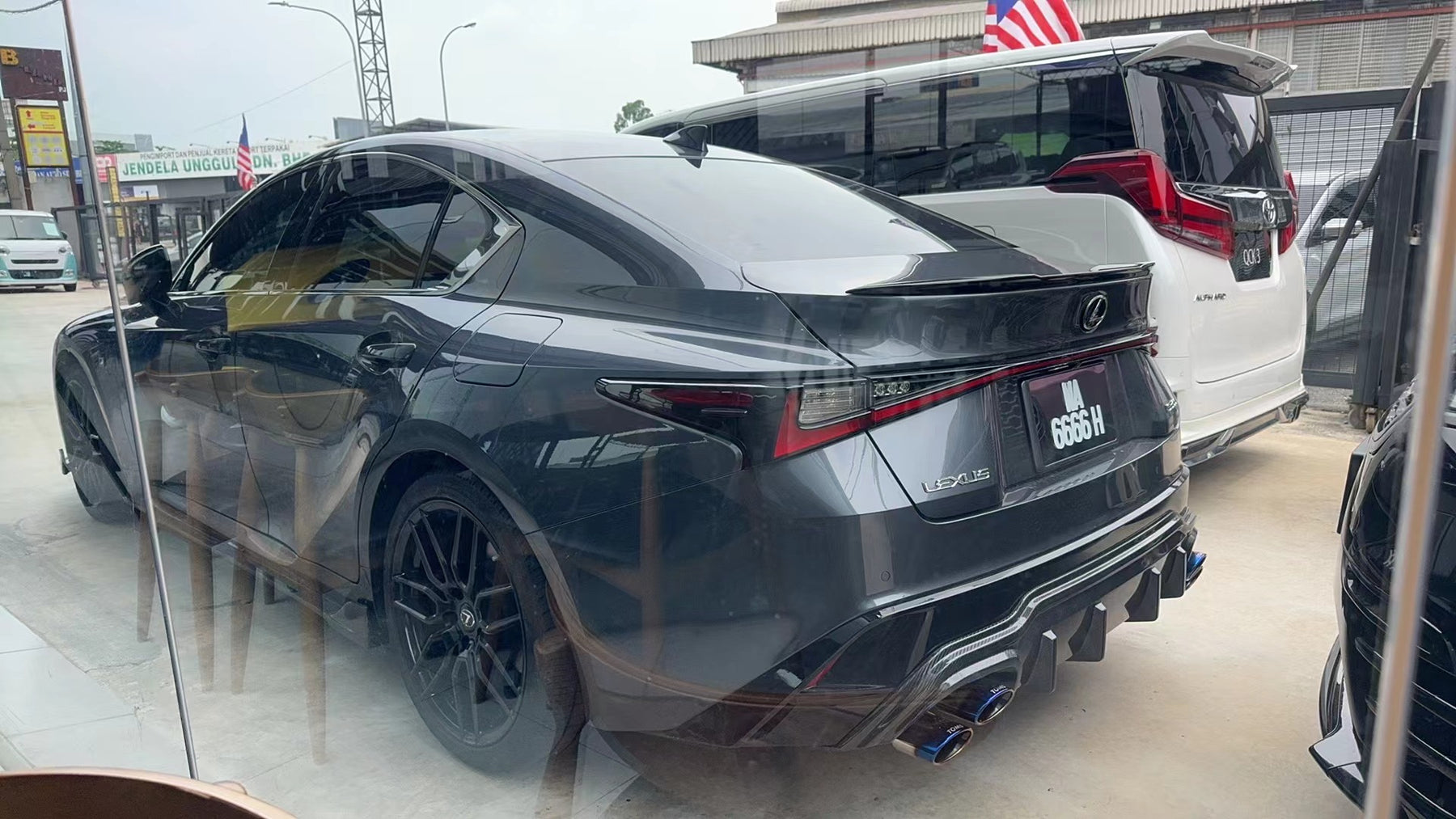 Rear Diffuser for Lexus IS300/IS350(2021~2024)
