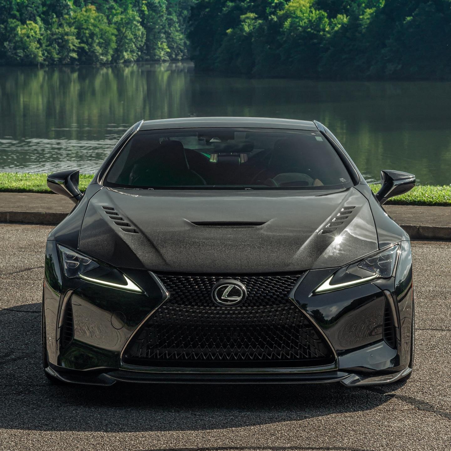 Seibon Carbon Fiber hood for Lexus LC500h