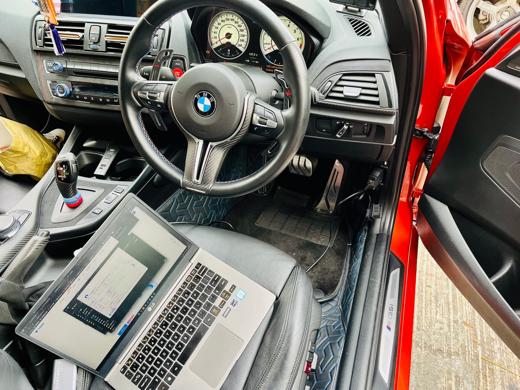 White-backlit White-face Meter for all BMW F chassis models