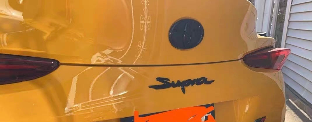 Hollowed-out Front/Rear Emblem for Supra A90/A91