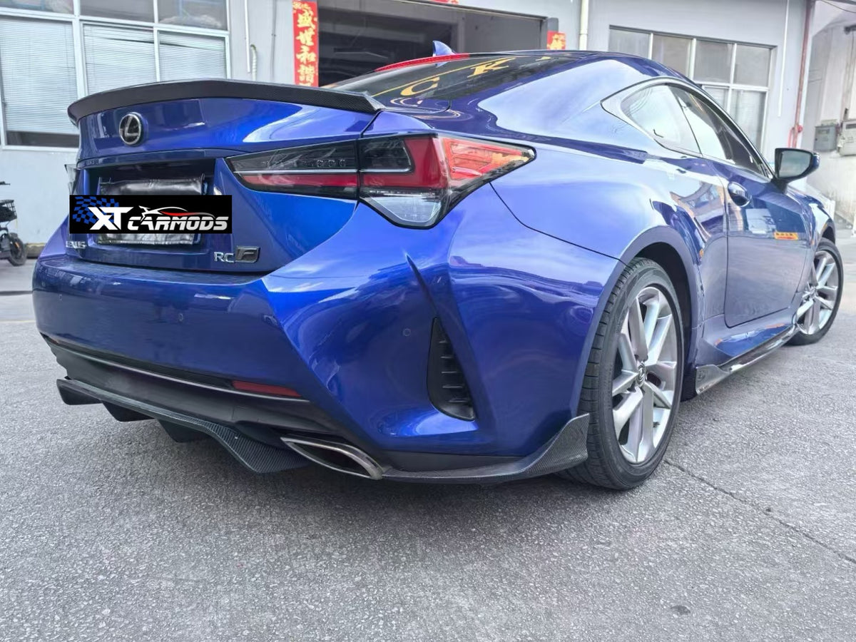 Artisan-style Rear Diffuser for Lexus RC350 2020-2021