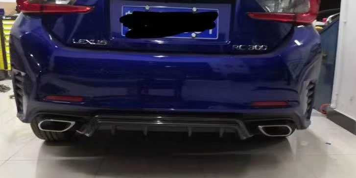 Artisan-style Rear Diffuser for Lexus RC350 2015-2017