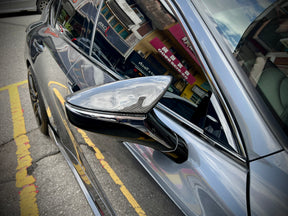 Carbon-Fiber Rear Mirror Cover for Lexus IS((2021~)