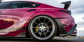Artisan-style 4-Pieces Rear Diffuser for Lexus IS(2021~2025)