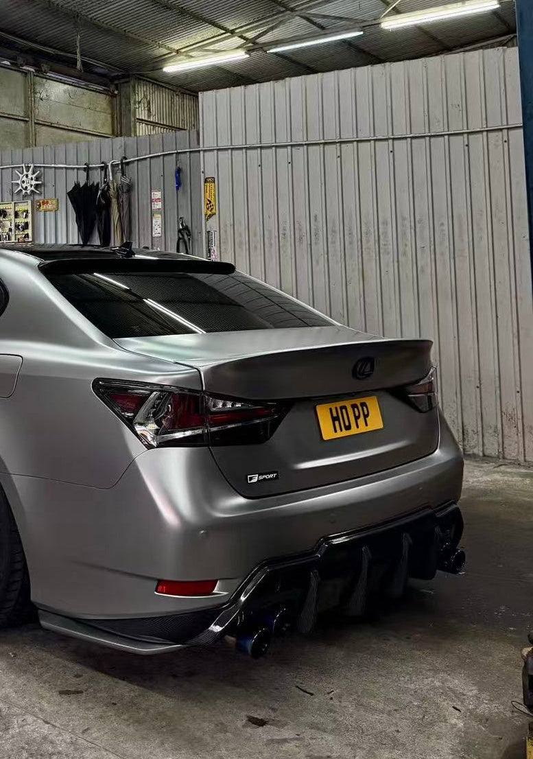 Tom's-style rear diffuser for Lexus GS