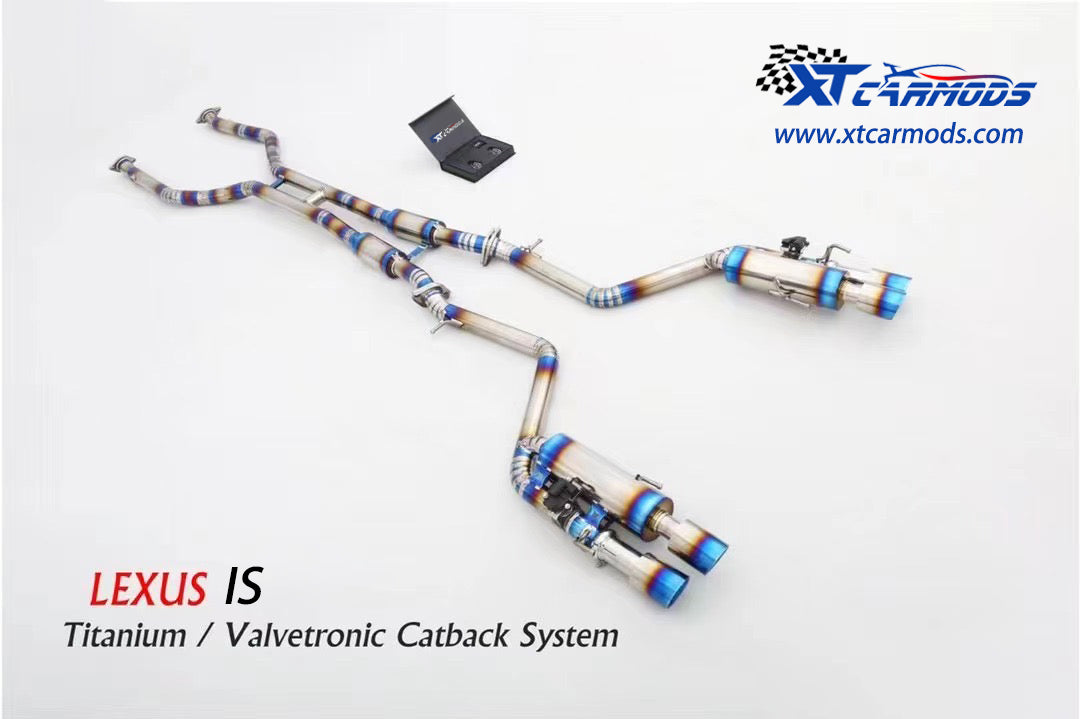 Valvetronic exhaust system for Lexus RCF 5.0