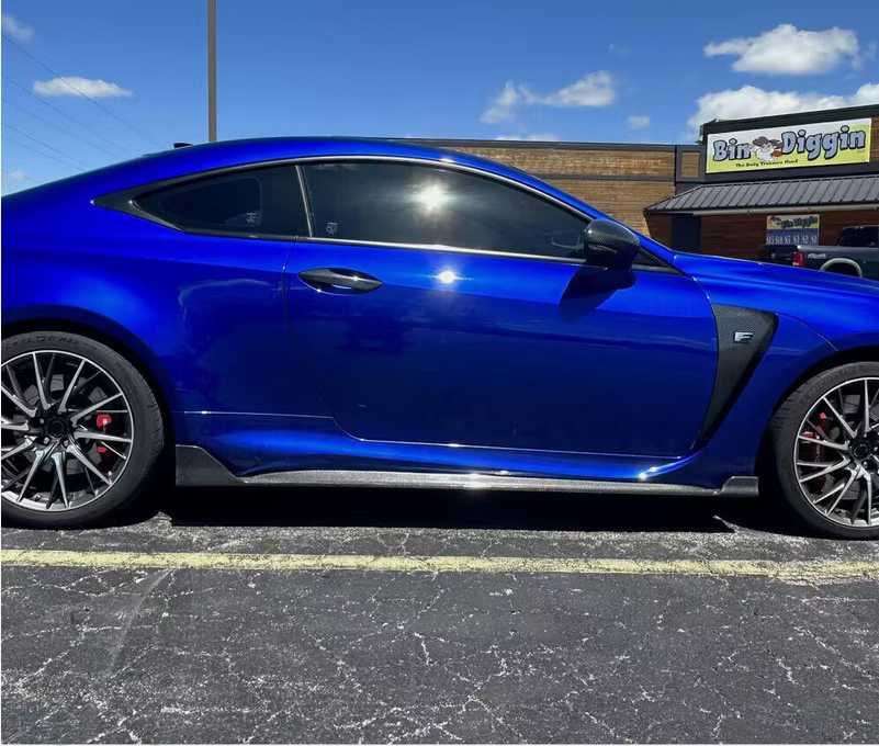 side skirt for Lexus RCF
