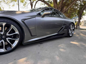 Tom's-style side skirt for LC500h