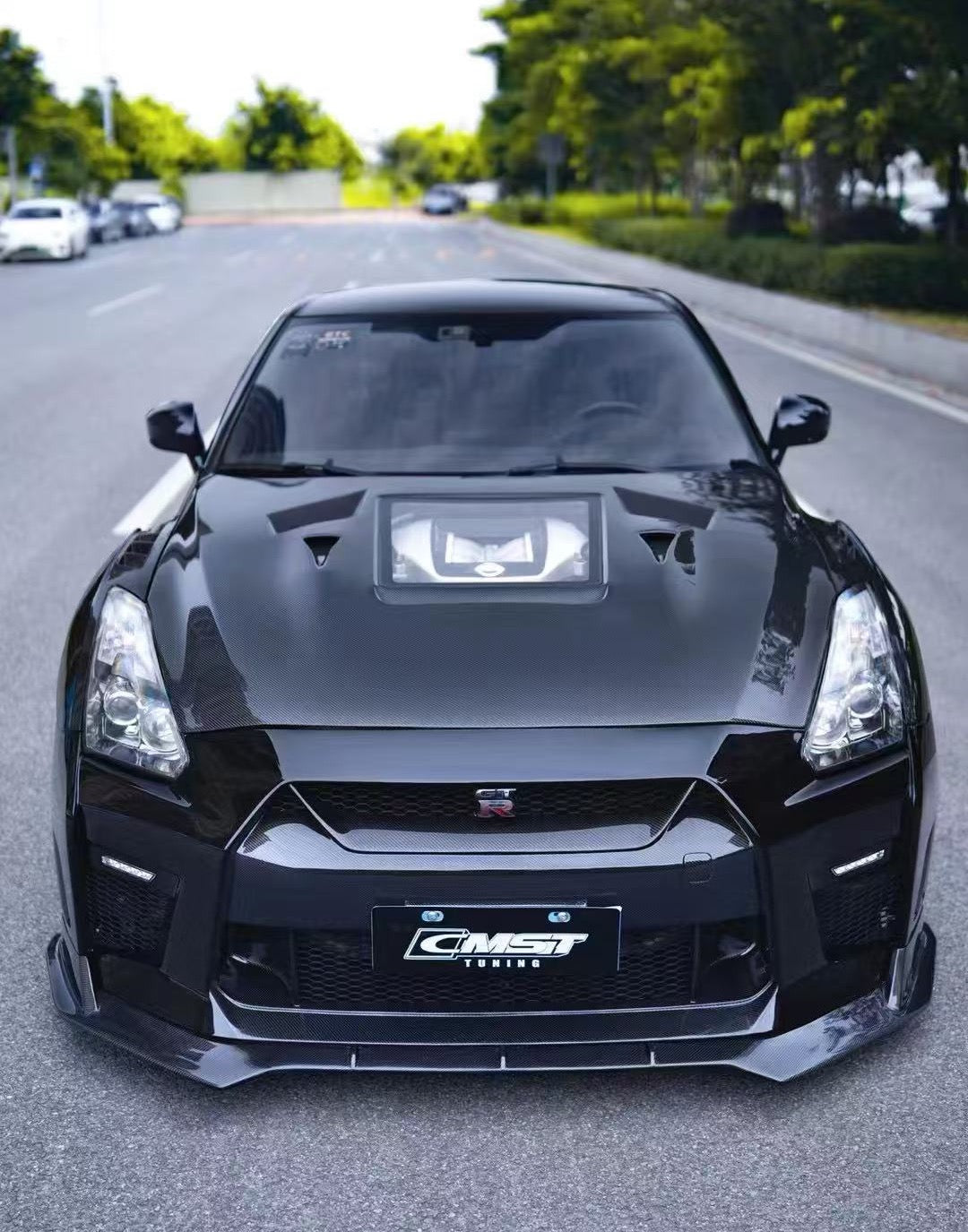 CMST front bumper kits for 2008-2012 GTR R35