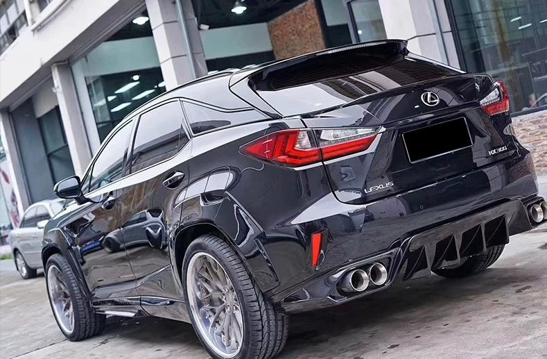 Lexux Rx Rear Ended Aimgain-style Rear Diffuser for Lexus RX 2016-2019