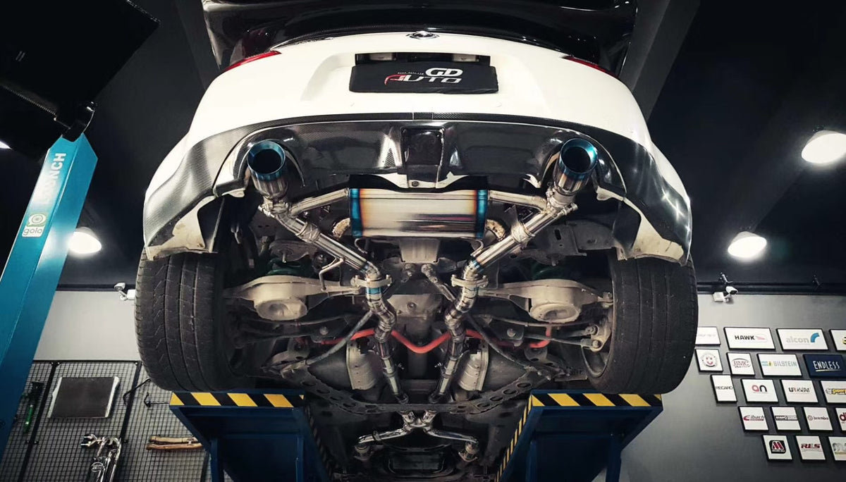 Valvetronic exhaust system for Nissan 370Z