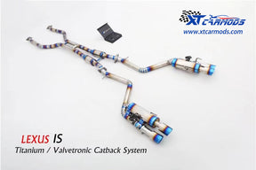 Valvetronic catback system for Lexus IS(2013-2020)