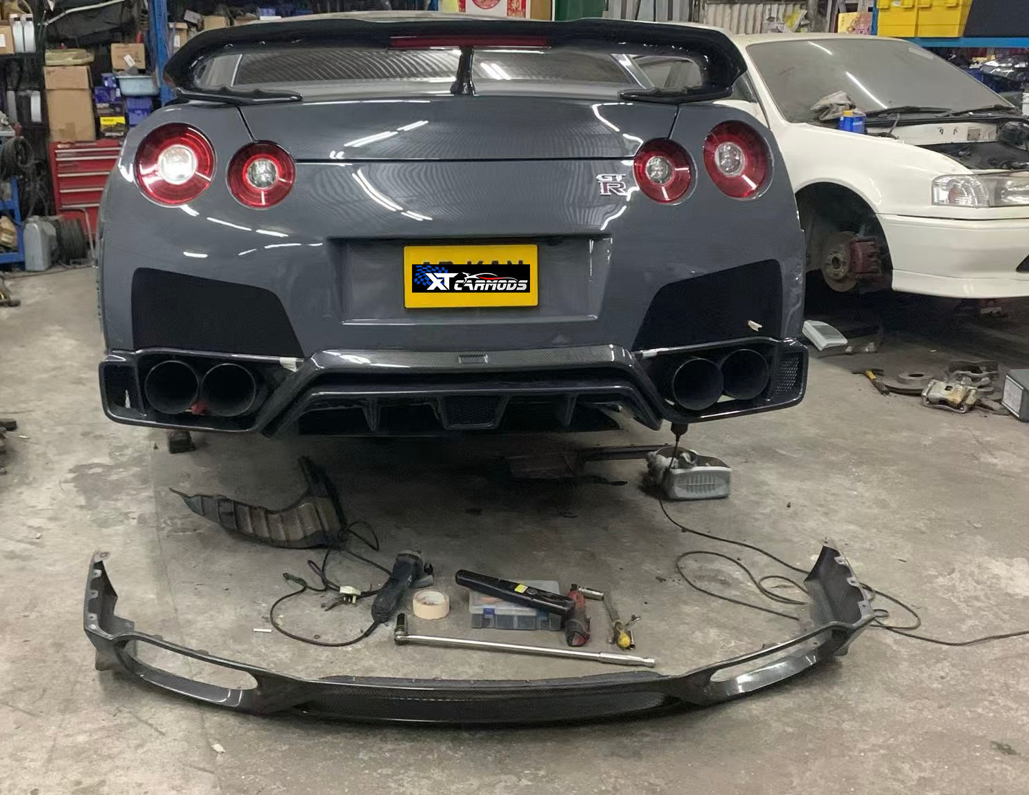 TOMMYKAIRA Rear Diffuser for GTR R35