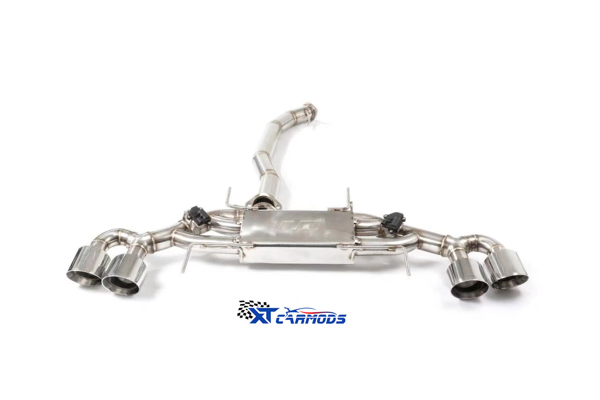 Valvetronic exhaust system for GTR R35